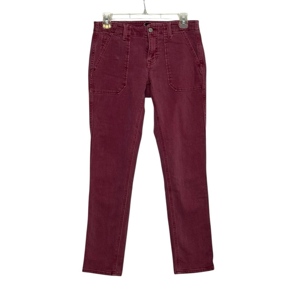 Gap pink girlfriend low rise jeans size 2